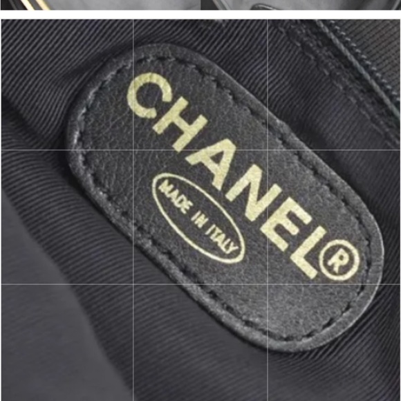 Chanel calfskin CC logo shopper tote - Picture 2 of 3